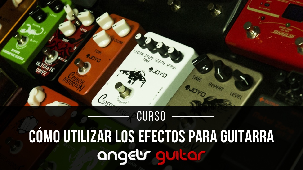 como usar pedales de efectos para guitarra